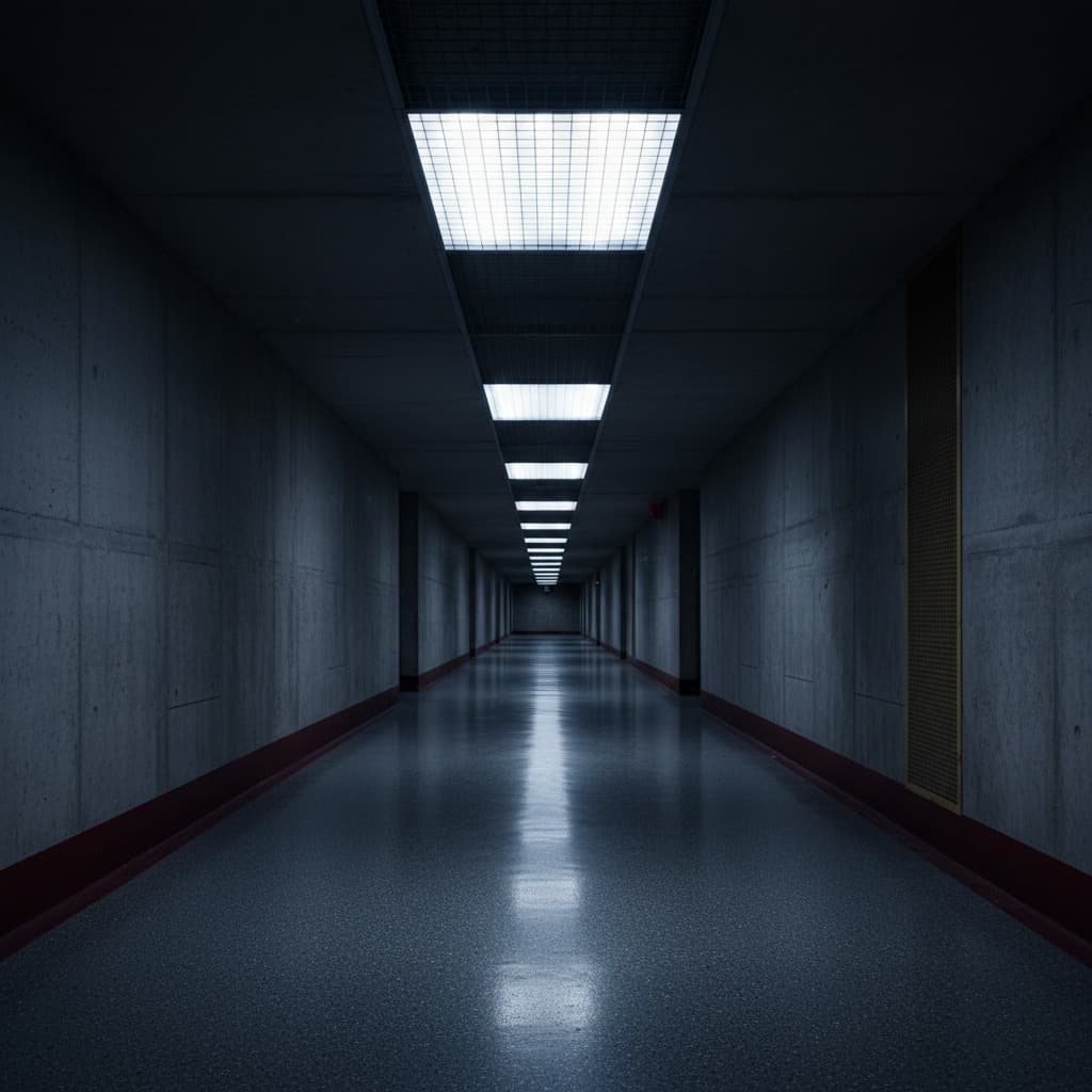 NSA facility corridor