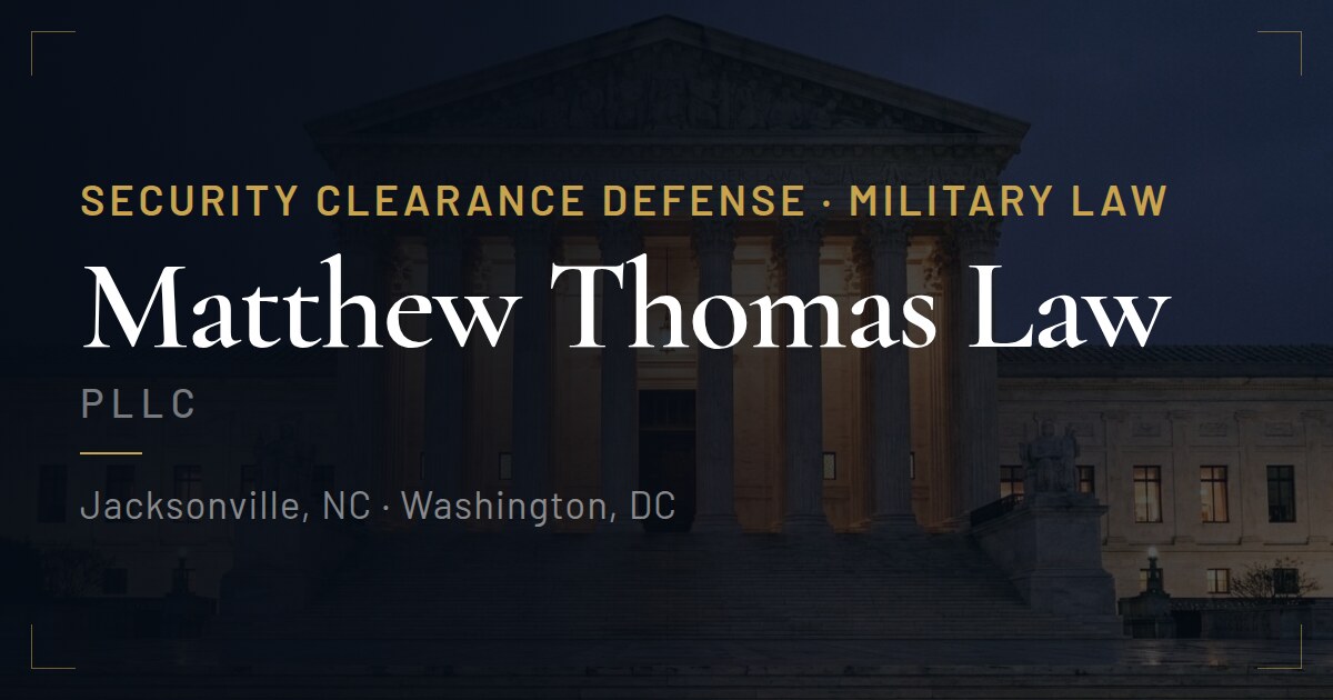 Matthew Thomas Law, PLLC in Jacksonville, NC